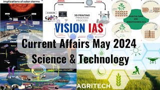 May 2024  Vision IAS Current Affairs  Science amp Technology [upl. by Sidonnie]