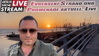 Türkei Evrenseki Strand und Promenade aktuell Live [upl. by Letreece]