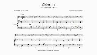 Chlorine  twenty one pilots  PIANO AND VIOLA SHEET MUSIC PDF  Arrangify [upl. by Priscella]