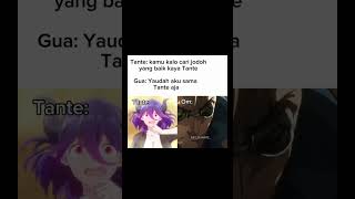 Tante salting om ulangi perkataannya sekali lagi anime meme vermil tiktok SC ASTRANIME [upl. by Virgilia114]