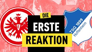 31 Eintracht Frankfurt fegt über Hoffenheim hinweg  Bundesliga Reaktion [upl. by Lambrecht]