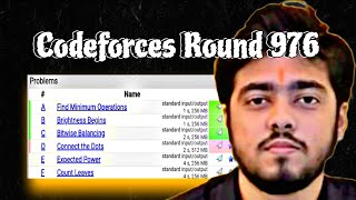 CODEFORCES ROUND 976 Div 2 and DIVIDE BY ZERO 90 [upl. by Arrek]