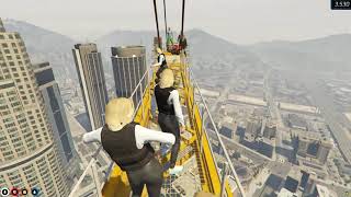 Mayor Andi Vs The Blocks Deathmatch On A Crane It Doesnt End as Planned 😂😂  NoPixel GTA RP [upl. by Hatcher335]