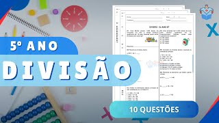 Atividades de Divisão 5° Ano do Ensino Fundamental [upl. by Roydd8]