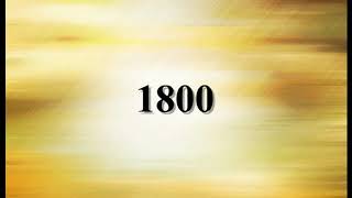 Chiffre angélique signification du nombre 1800 ou de lheure miroir 18H00 [upl. by Ambros983]