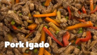 HOW TO COOK PORK IGADO  GAMIT ANG LIVER SPREAD  FILIPINO RECIPE [upl. by Anrim]