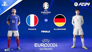 FC 24  France vs Allemagne  UEFA EURO 2024 Finale Match Complet  PS4™ [upl. by Chere]