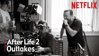 After Life Season 2 Outtakes  Ricky Gervais [upl. by Naibaf]