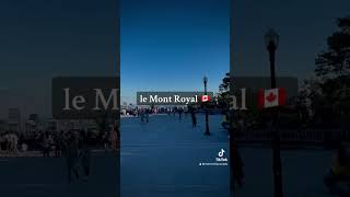 Le Mont Royal 🇨🇦 eic travel montreal canada stageaucanada stagecoop etudiant [upl. by Naivat]