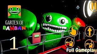 Garten Of Banban Mobile Walkthrough Escape Banbans Kindergarten Full Game  Android Gameplay [upl. by Corabel370]