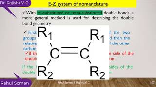 Geometrical Isomerism in Double bonds and Cycloalkanes cistrans and EZ notations CYT100S2CH [upl. by Ortiz405]