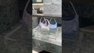 Prada Nylon Bags  ReNylon and Crystals prada luxurybags minibag [upl. by Ahseenat]