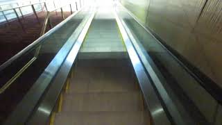 Schindler Boardwalk Entrance Escalators at Caesars Hotel amp Casino  Atlantic City NJ [upl. by Attenej]