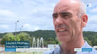 Une baignade naturelle en Dordogne grâce à la technologie UVGERMI [upl. by Nnylrac]