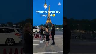 Mamá de la novia interrumpe pedida de mano en Paris Short [upl. by Ligetti182]