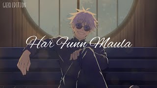 Har Funn Maula  SLOWED  REVERB  with LYRICS  AMAANLYRICS [upl. by Karolina]