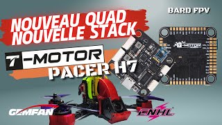 Revue  montage  vol FC TMotor Pacer H7 et ESC Pacer 60A sur une frame JeNo Custom [upl. by Notsur622]