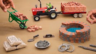 Diy tractor making mini well construction science project TechCreatorsOfficial sanocreator [upl. by Roice56]