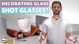 How To Decorate GlassBuilt Sublimation Shot Glasses [upl. by Largent197]