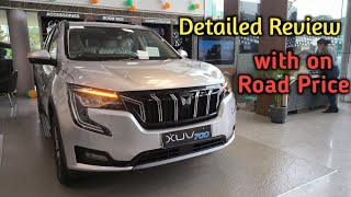 2024 Mahindra Xuv700 AX7L Review with Onroad Price  Luxury Features Value for money variant [upl. by Bonis500]