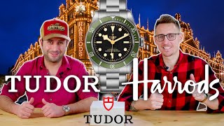 TUDOR BLACK BAY HARRODS [upl. by Eatnuhs355]