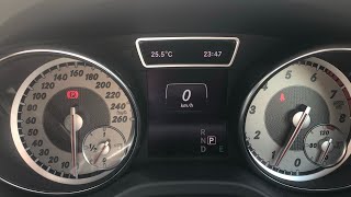 2014 Mercedes GLA 250 Cold Start and warming up rev MR DETAIL CAR REVIEW [upl. by Ikuy276]