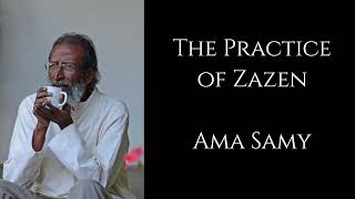 Fr Ama Samy  The Practice of Zazen [upl. by Sulohcin328]