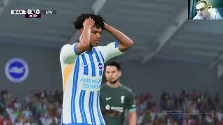 Brighton amp Hove My reactions and comments gameplay EA Sports FC 25 [upl. by Topliffe]