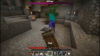 Witherboss ownen als een baas  iMine Server  Ep 11 [upl. by Wyler263]