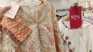 ethnic sale 2024 📣 New Collection added on Sale 📣ethnic Flat 50 OFF [upl. by Qifar]