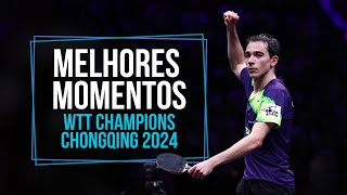 WTT Champions Chongqing  Melhores Momentos Hugo Calderano [upl. by Eudoca]