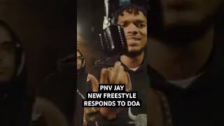 PNV JAY FREESTYLE DISSES DOA drill nyc newyork fyp foryou pnvjay pnv shorts short [upl. by Abih]