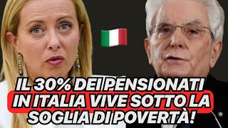 FONDO RAGGIUNTO Perché più di 5 milioni di pensionati in Italia ricevono meno di 1000 euro [upl. by Boleyn]