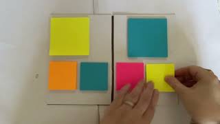 PAPERCRAFT SOCIETY BOX 48  Let’s make a sticky note folio [upl. by Bramwell284]