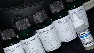 RC Benzos Etizolam  Clonzolam Flualprazolam Flubromazolam [upl. by Rodavlas]