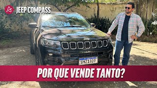 JEEP COMPASS LONGITUDE 2025 VALE A PENA APOSTAR NO LÍDER [upl. by Maibach]