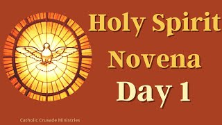 Holy Spirit Novena  Day 1 [upl. by Ahsiekat]