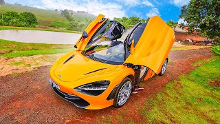 FUI VISITAR O SITIO DO MEU AMIGO DE MCLAREN 720S [upl. by Amej81]