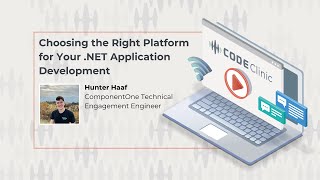 CodeClinic Live Choosing the Right Platform for Your NET Application Development [upl. by Morie]