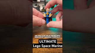 FINISHING The ULTIMATE Lego Space Marine Warhammer 40k lego warhammer40k spacemarine2 [upl. by Pascoe]