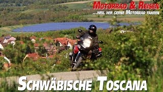 Motorradfilm Schwäbische Toskana HD [upl. by Araf]