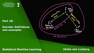 Statistical Machine Learning Part 18  Kernels definitions and examples [upl. by Aleyak101]