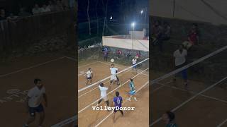 Rally 😱power jump serve😲Defence😳 volleyball volleydonor volley shorts viralvideo football [upl. by Garry]