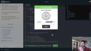 Codecademy Python  7  Practice Problems with Dictionaries [upl. by Ahsel772]