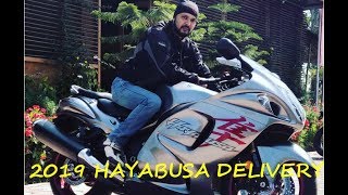 2019 Suzuki Hayabusa Unboxing delivery  India superbike [upl. by Hose]