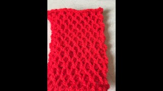 Tuto motif au crochet tunisien AlextitiaTutoCrochet [upl. by Pen936]