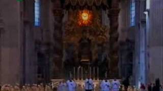 Beginning of the Petrine Ministry of the Bishop of Rome  Benedict XVI [upl. by Dohsar220]