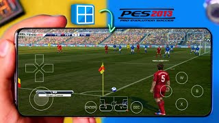 Pes 2013 Winlator V8  Pes 2013 Android Gameplay HD Graphics [upl. by Hennahane]