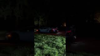 LAMBORGHINI AVENTADOR SVJ SHOOTS MASSIVE EXHAUST FLAMES shorts short asmr [upl. by Suhail601]