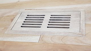 Grille de ventilation en bois [upl. by Aia951]